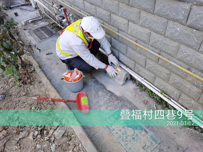 大鹏办事处1月12日除"四害"消杀服务项目作业记录